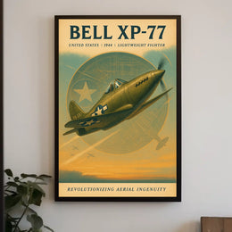 Bell XP-77 Lightweight Fighter Poster