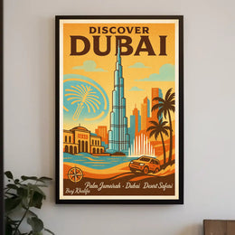 Discover Dubai Poster