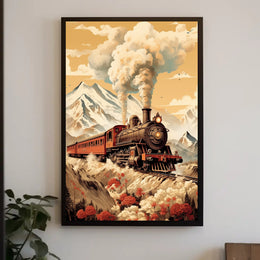 Journey Through the Mountains Poster