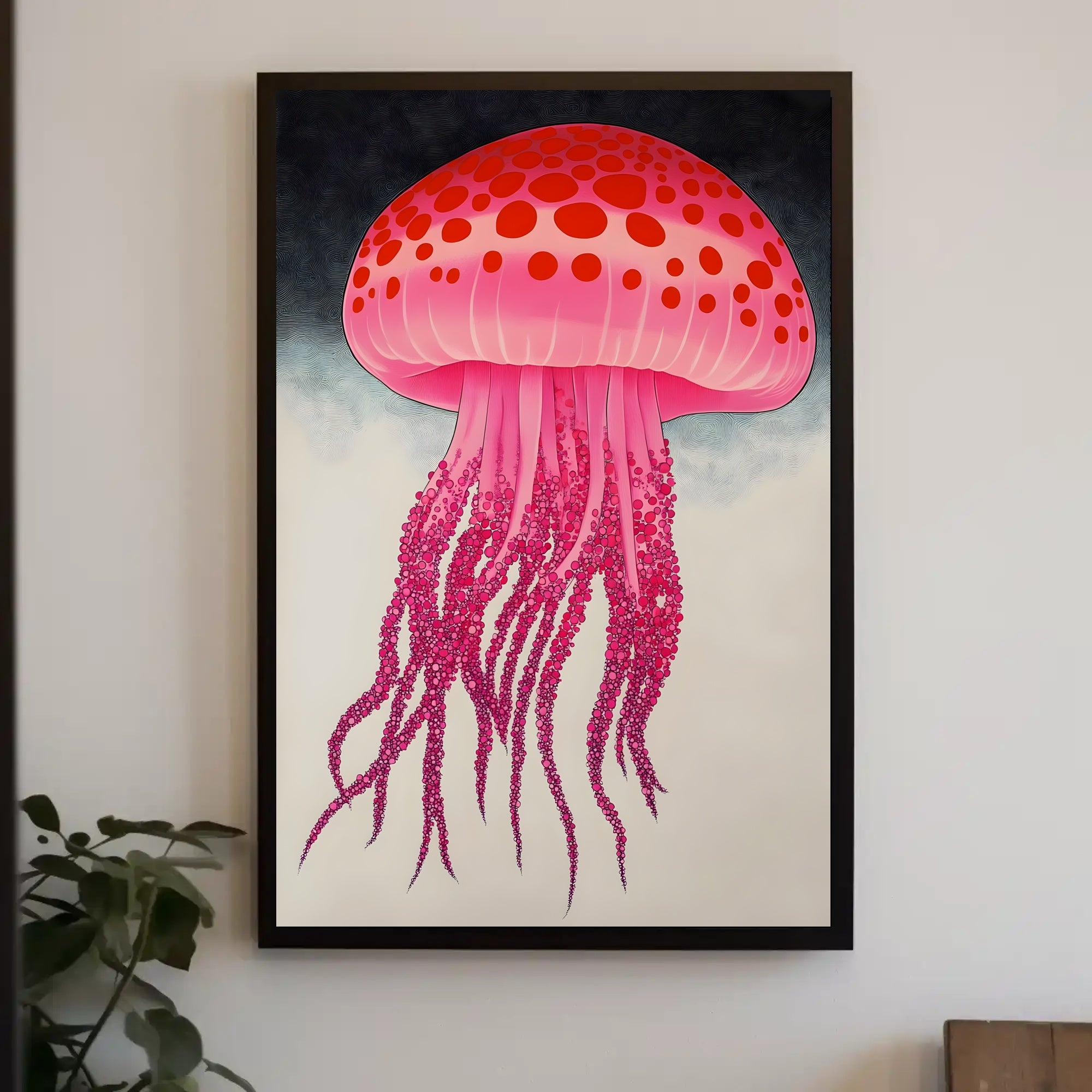 Ocean Life Poster Vibrant Marine Wall Art