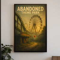 Abandoned Theme Park Poster
