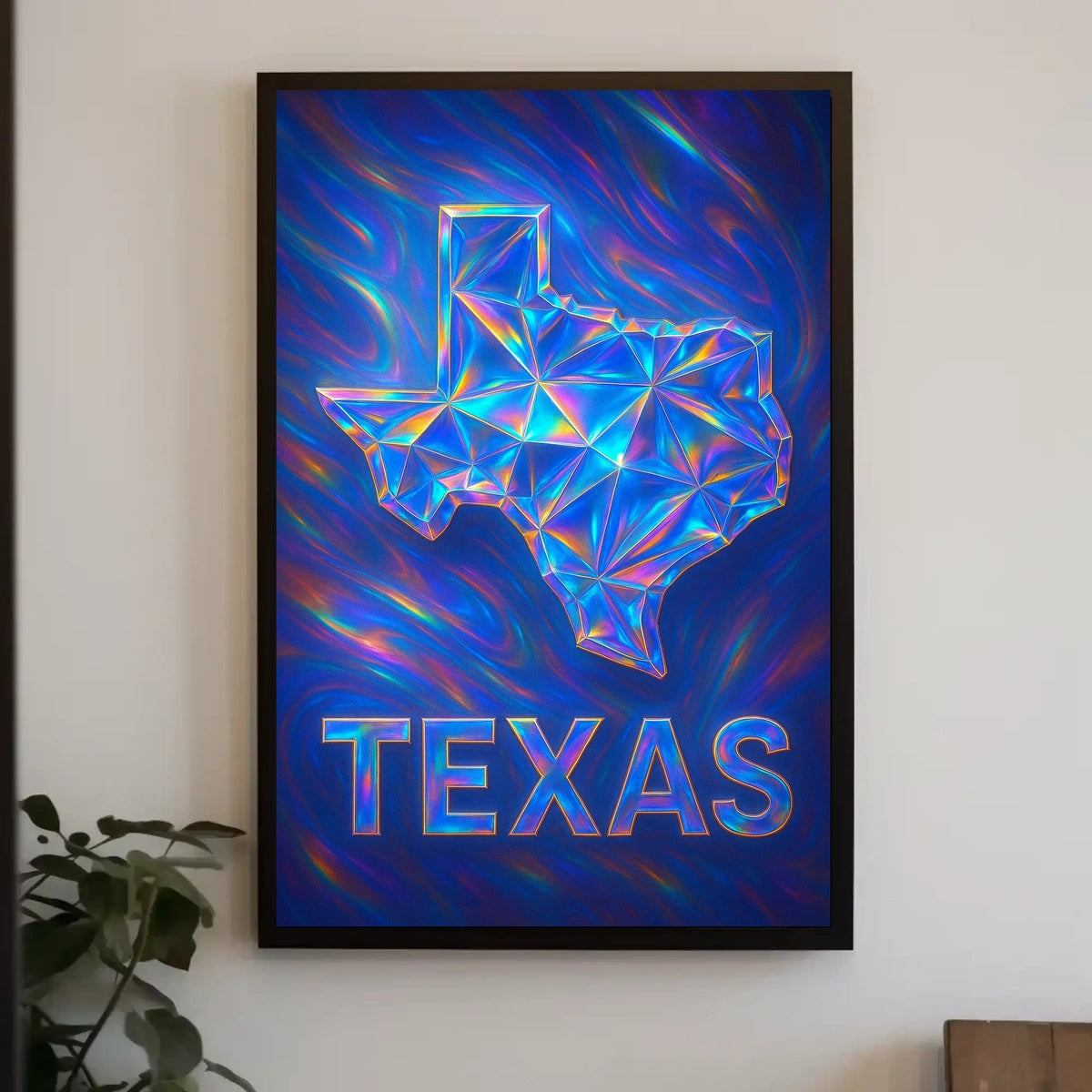 Texas In Prism Poster