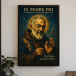 St. Padre Pio A Journey of Faith and Miracles Poster