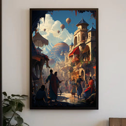 Enchanted Bazaar Poster