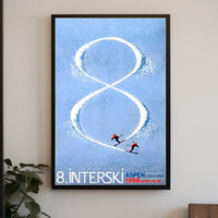 8Th Interski Event Aspen 1968 Poster