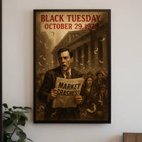 Black Tuesday October 29, 1929 Poster