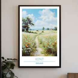 Scenic Kent Landscape Poster