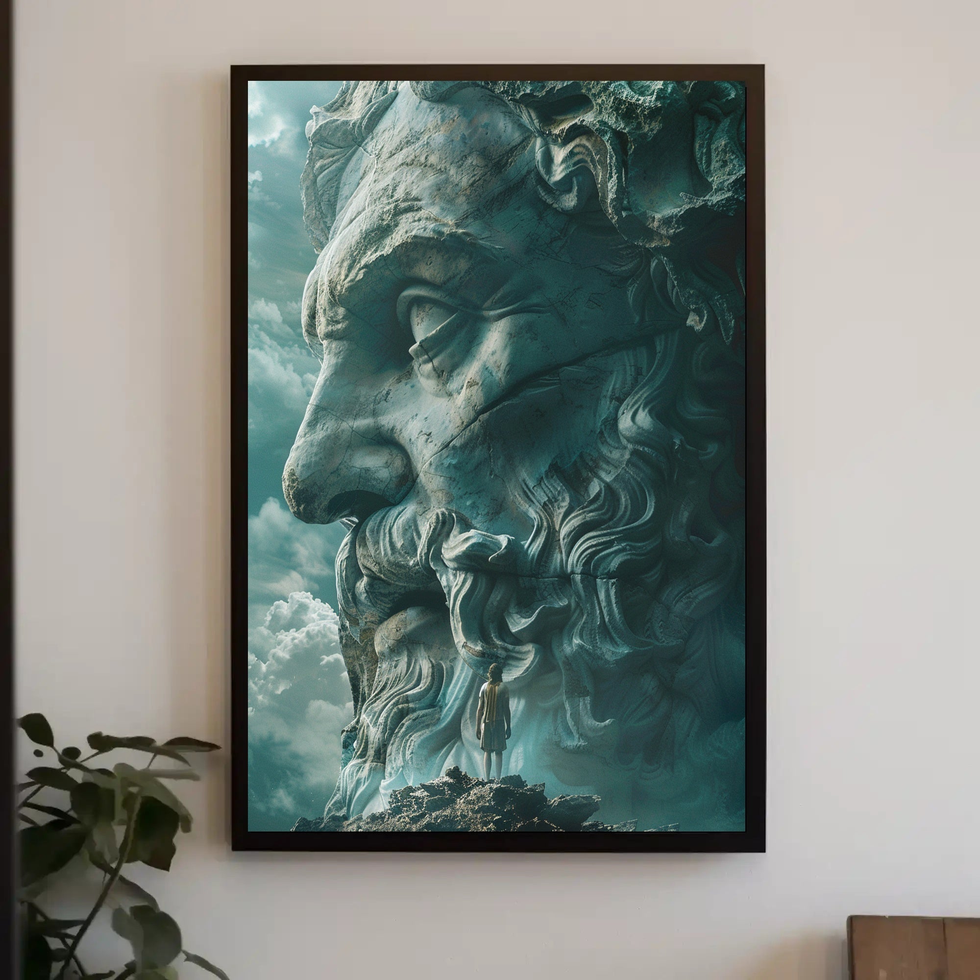 Apocalyptic Ghoul Poster: Dynamic Horror Art Print PosterGoat