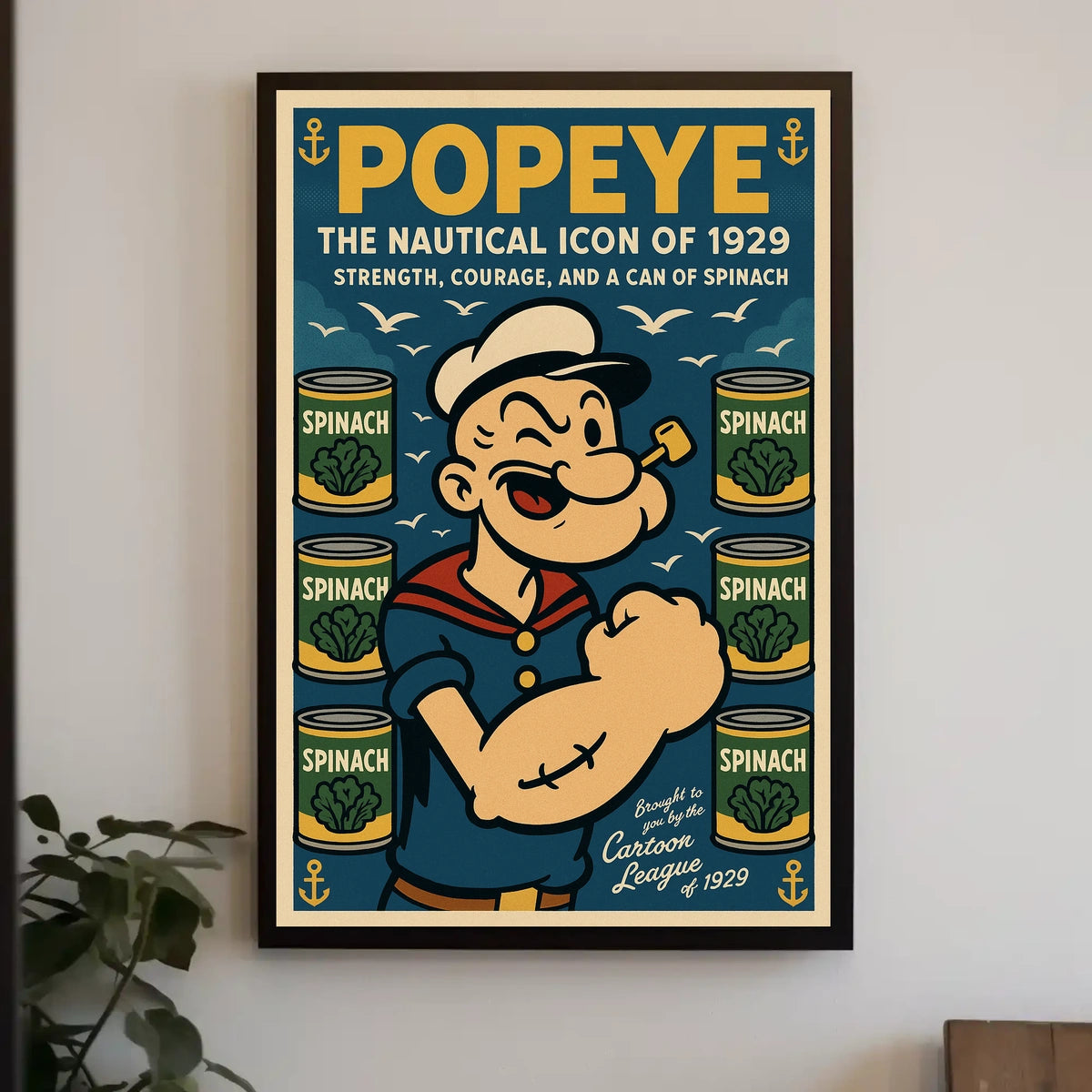 Popeye 1929 Art Poster POP-198