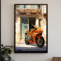 The Vibrant Ride Poster PosterGoat