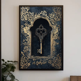 The Ornate Key Poster