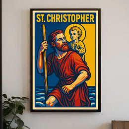 St. Christopher Poster