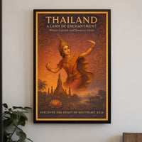 Thailand A Land Of Enchantment Poster