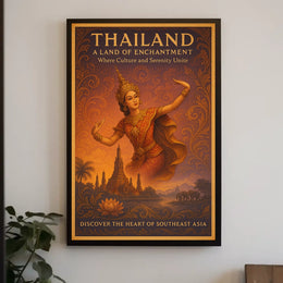 Thailand A Land Of Enchantment Poster
