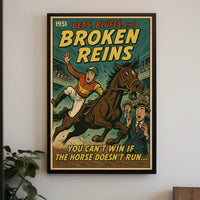 Bets, Bluffs, And Broken Reins Poster