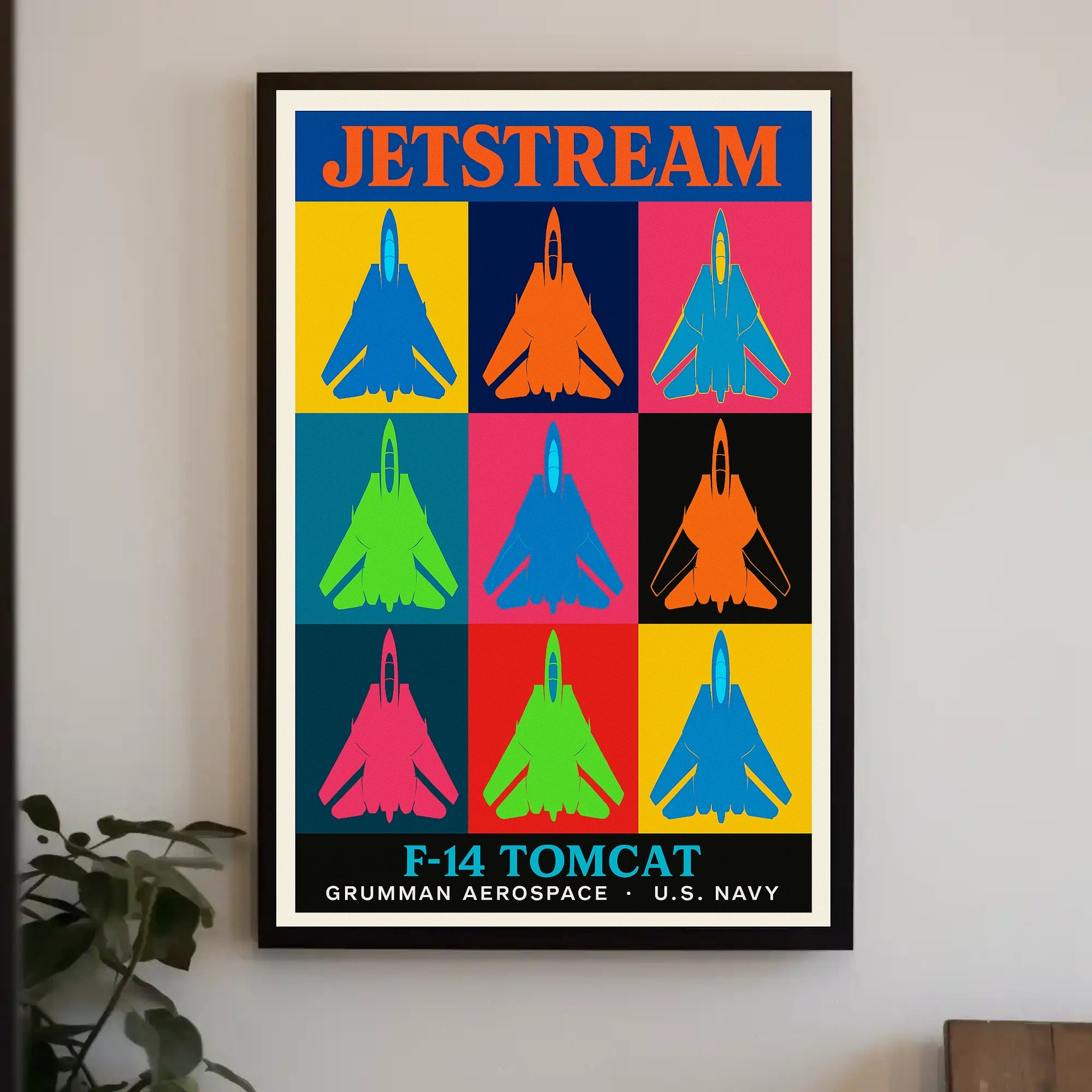 Jetstream F-14 Tomcat Poster PosterGoat