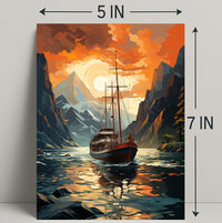 Journey Through Majestic Waters Poster PosterGoat