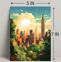 Urban Sunrise Poster