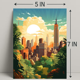 Urban Sunrise Poster