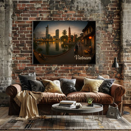 Vietnam at Dusk Poster