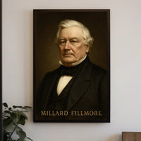 Millard Fillmore Presidential Portrait Poster