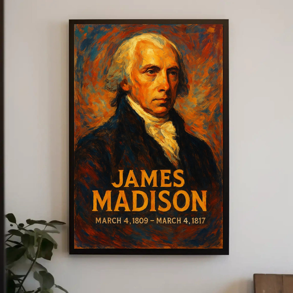 James Madison 4Th President Poster