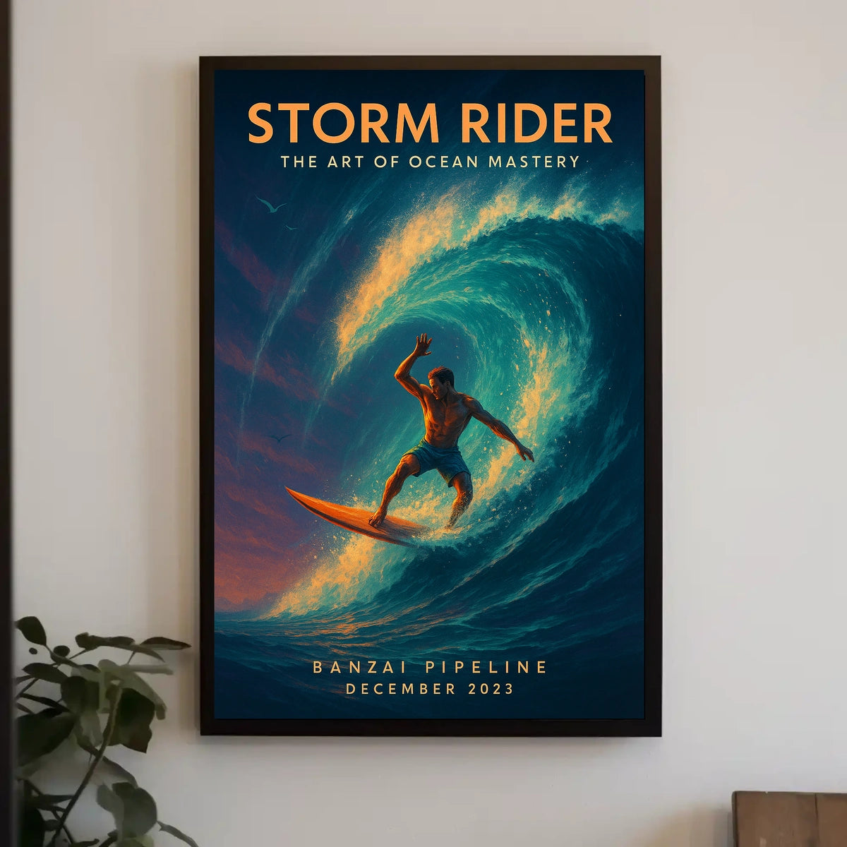 Storm Rider The Art of Ocean Mastery Poster
