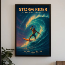 Storm Rider The Art of Ocean Mastery Poster