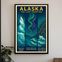Alaska The Last Frontier Poster