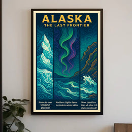 Alaska The Last Frontier Poster