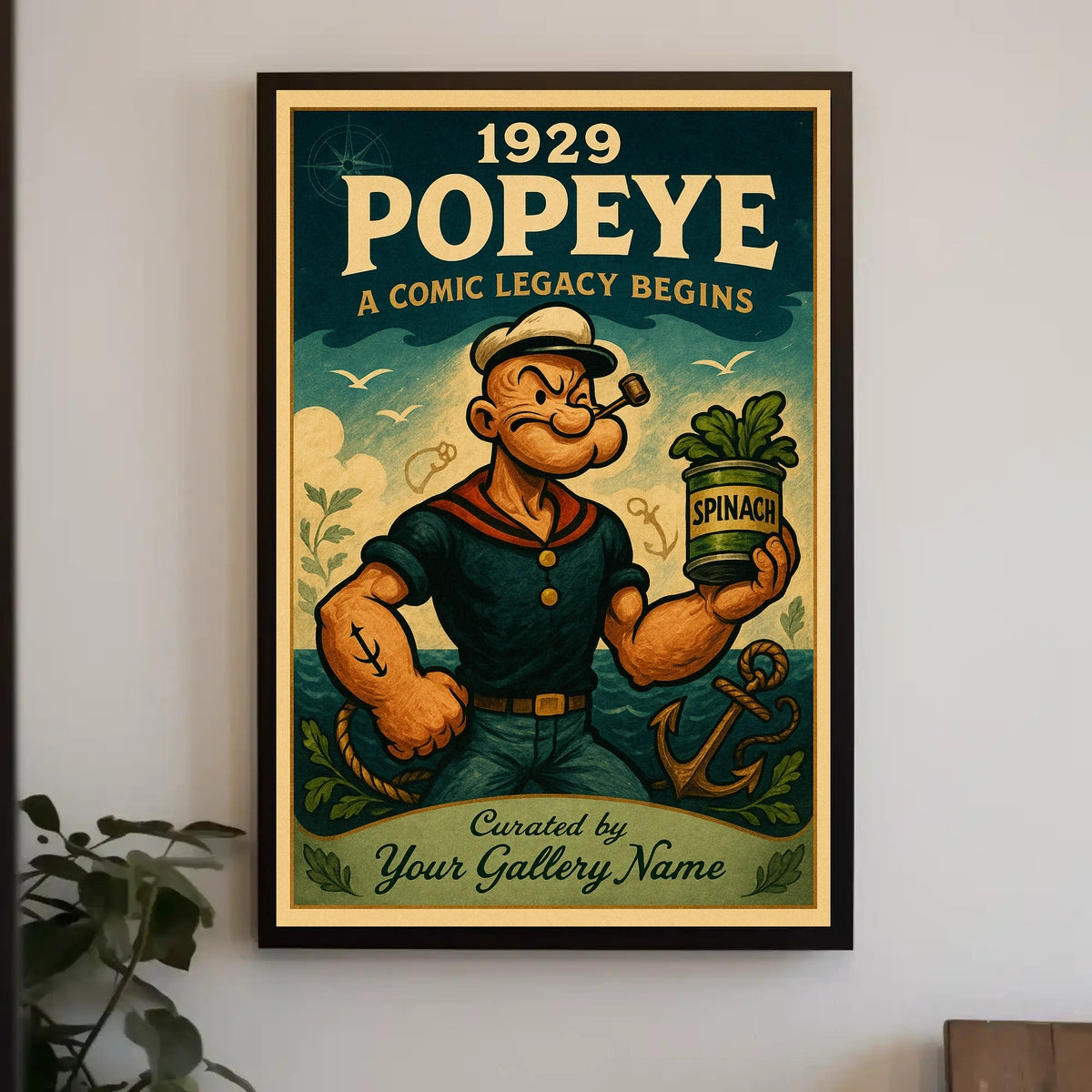 Popeye 1929 Art Poster POP-232