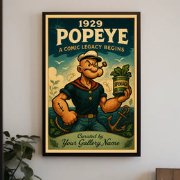 Popeye 1929 Art Poster POP-232