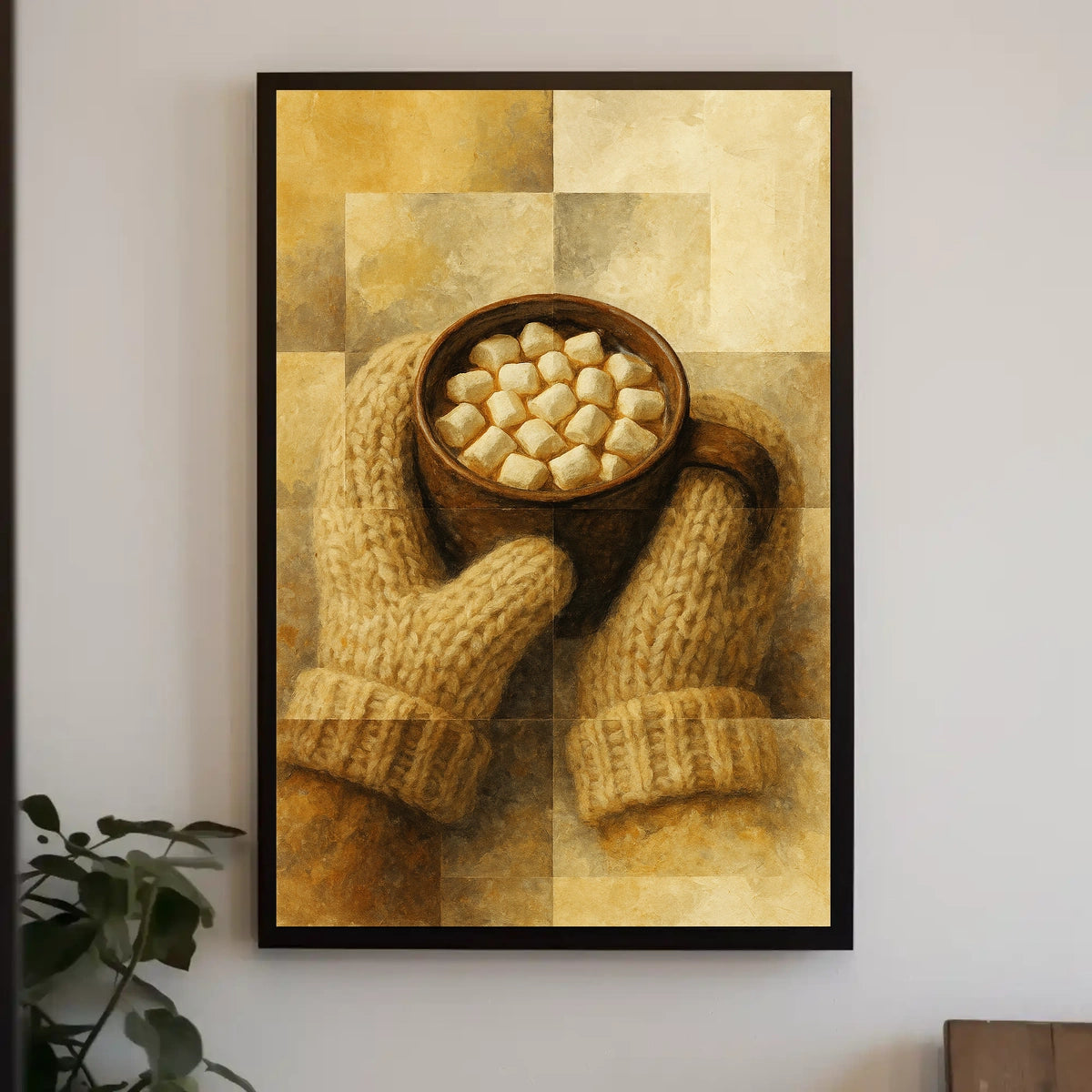 Cozy Winter Warmth Poster