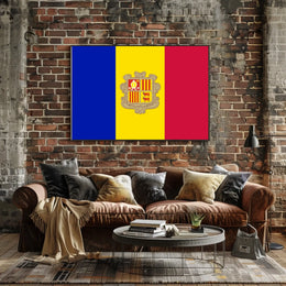 Andorra Flag Poster