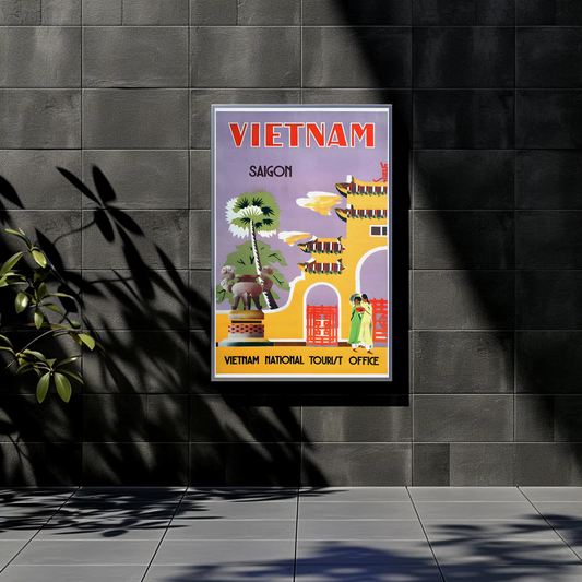 Vietnam Travel Poster