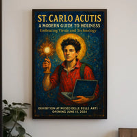 St. Carlo Acutis A Modern Guide to Holiness Poster