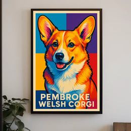 Pembroke Welsh Corgi Poster
