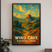 Wind Cave National Park Poster