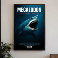 Megalodon Prepare for the Ultimate Predator Poster PosterGoat