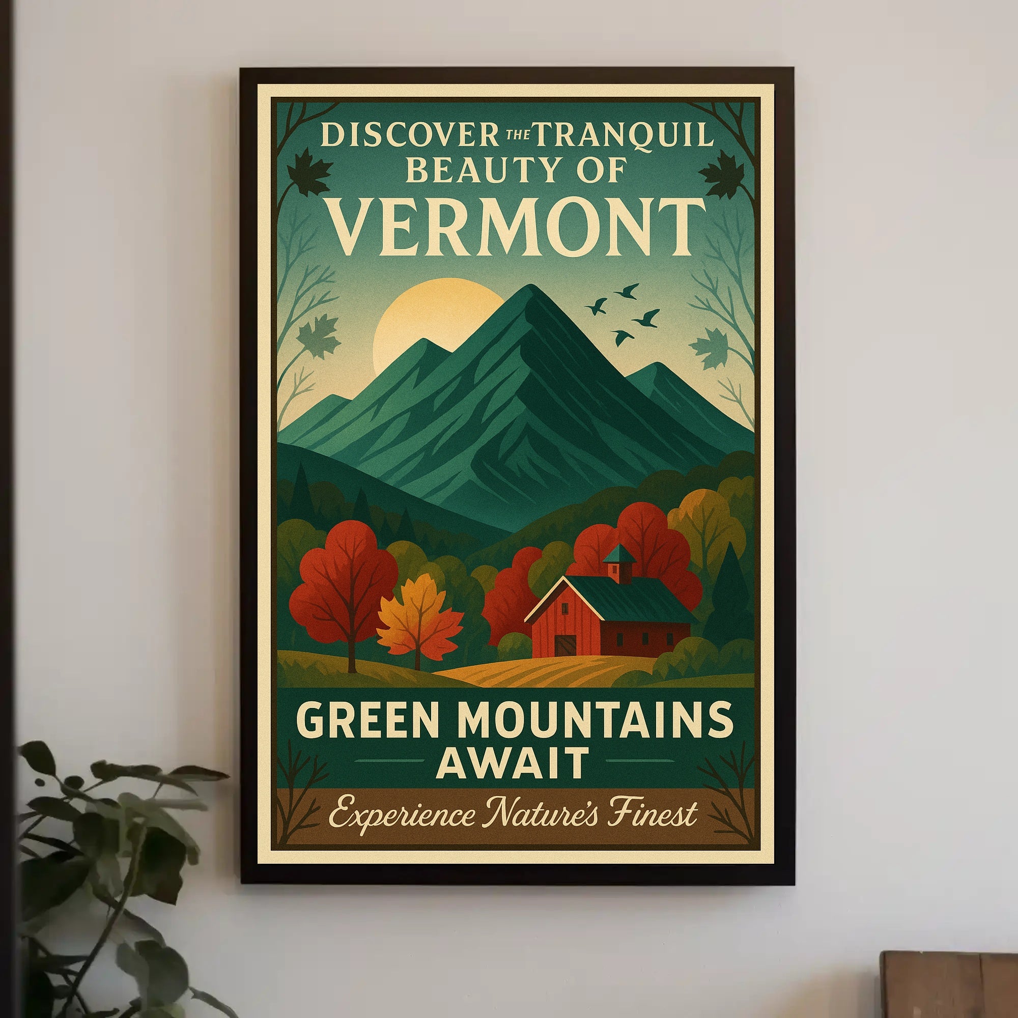 Vermont Scenic Beauty Wall Art Print