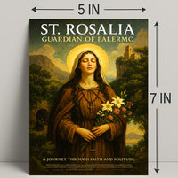 St. Rosalia Guardian of Palermo Poster PosterGoat