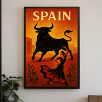 Vibrant Spain Poster