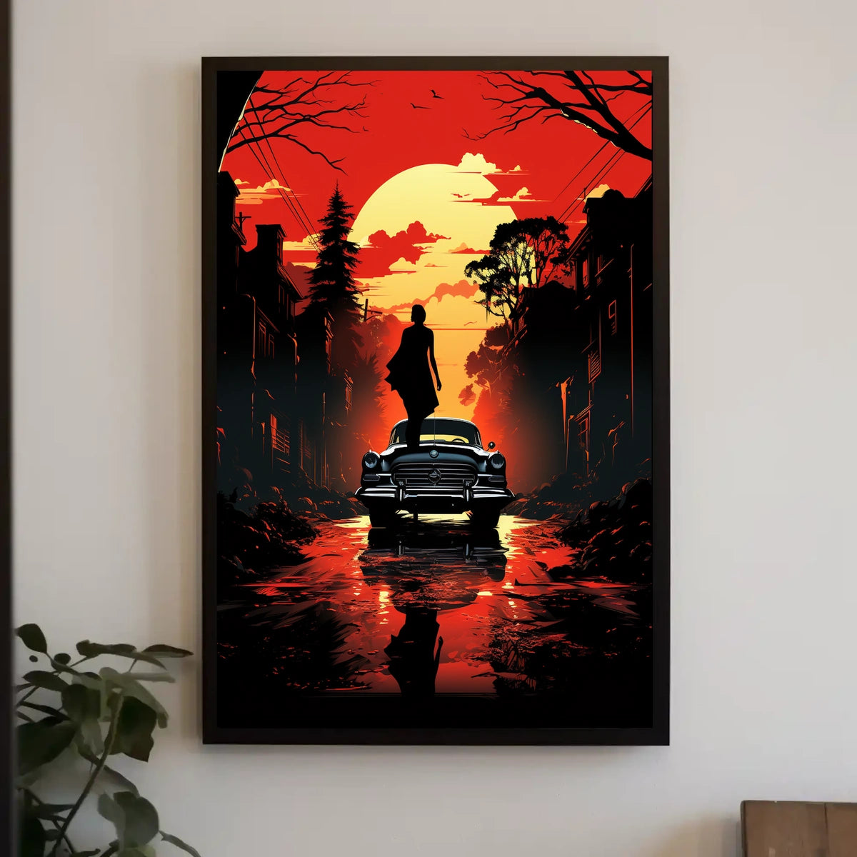 Sunset on the Open Road