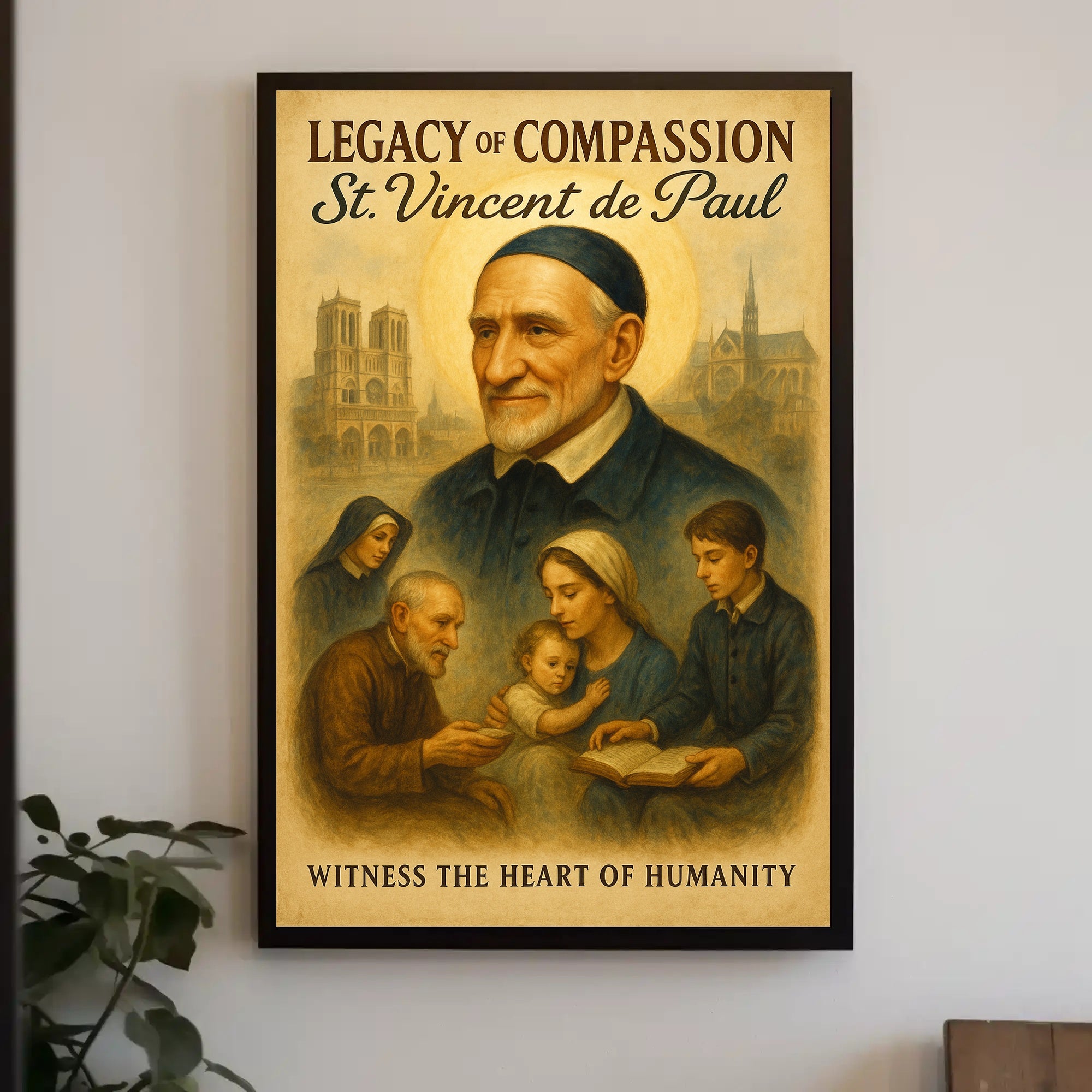 St. Vincent de Paul Cultural or Heritage Poster PosterGoat