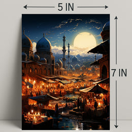 Moonlit Bazaar Poster