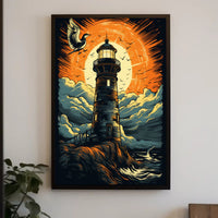 Beacon Of Light Poster PosterGoat