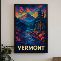 Vermont Landscape Poster