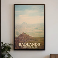 Badlands National Park Poster