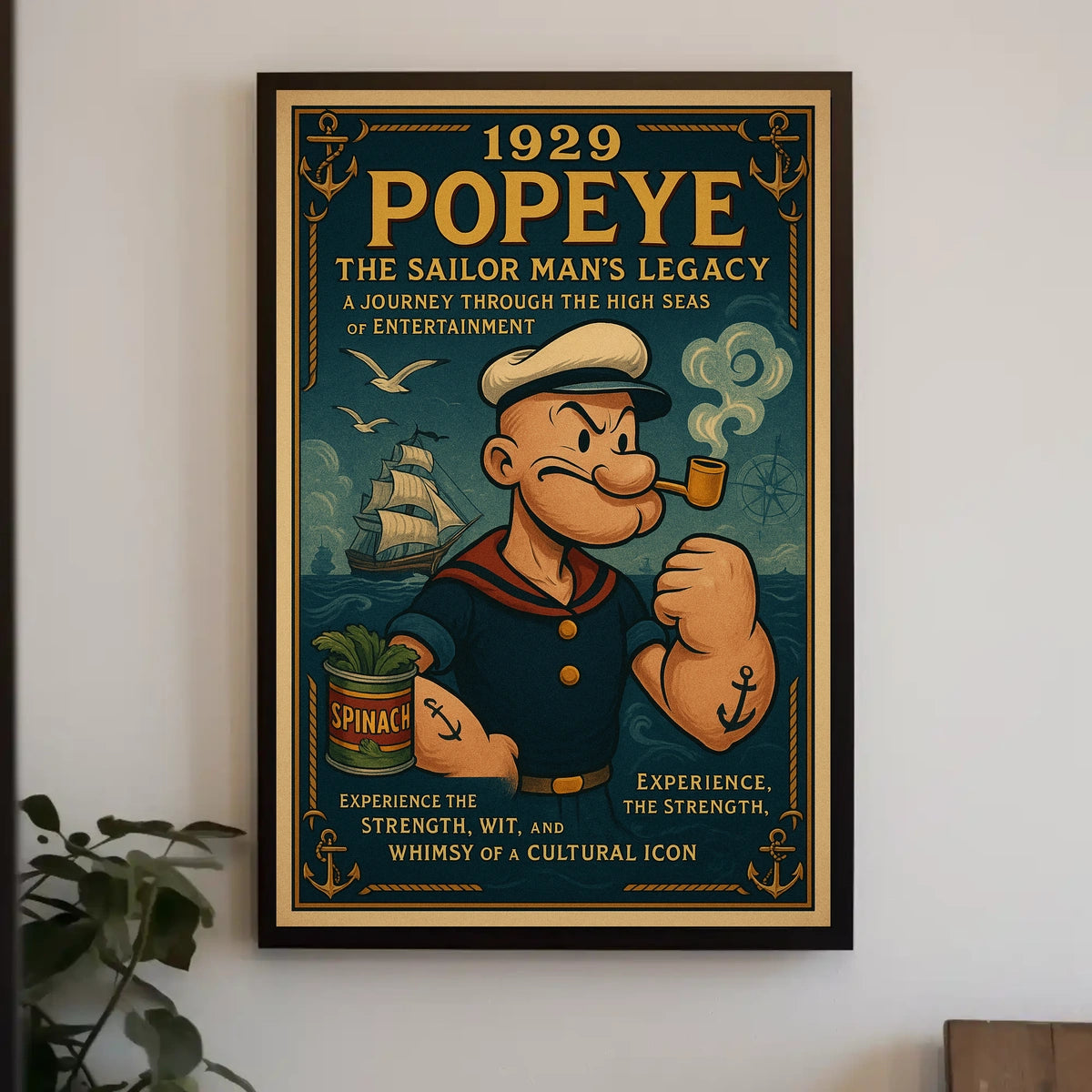 Popeye 1929 Art Poster POP-26