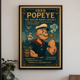 Popeye 1929 Art Poster POP-26